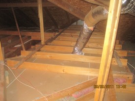 After Rockwool Insulation Removal